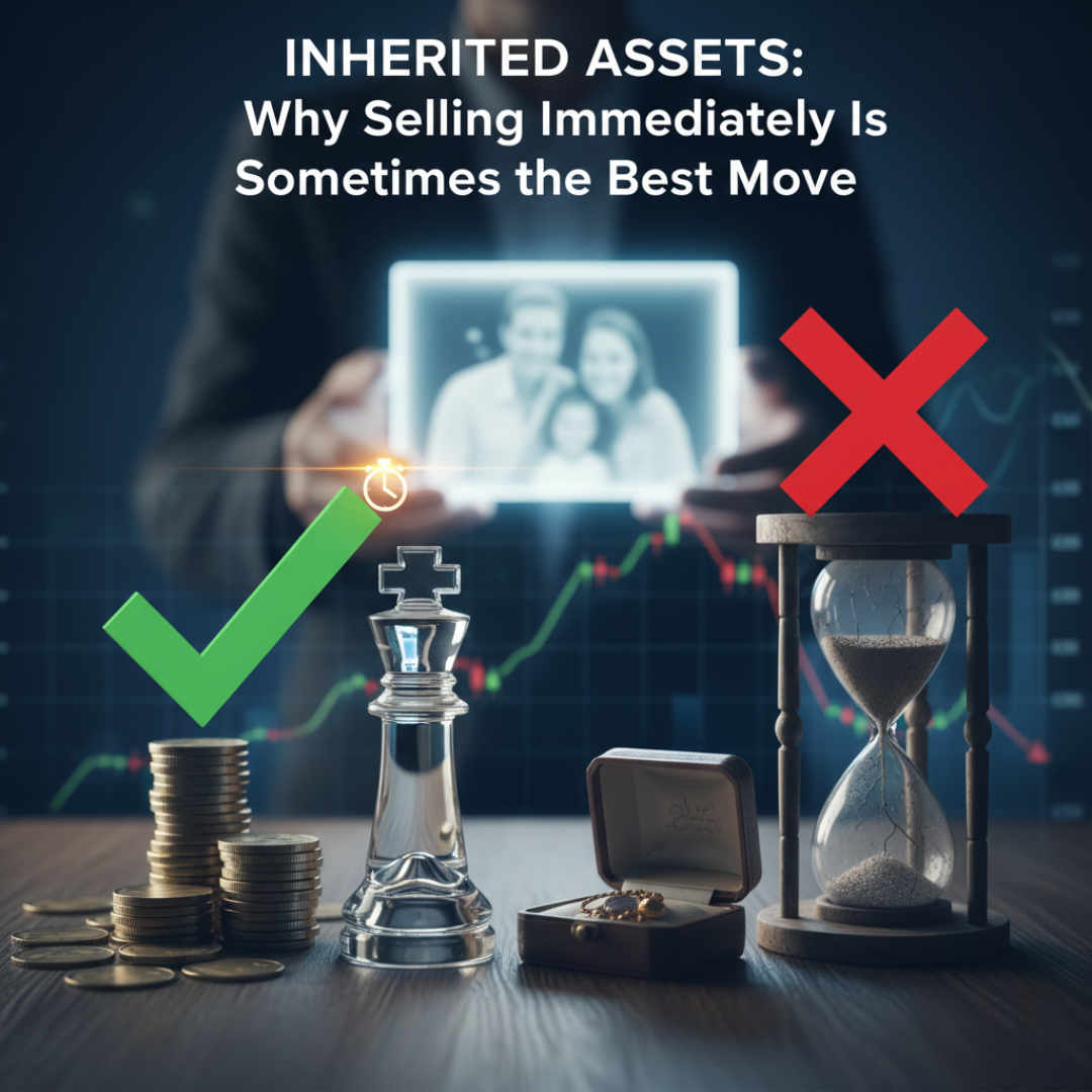 Inherited Assets: Why Selling Immediately Is Sometimes the Best Move