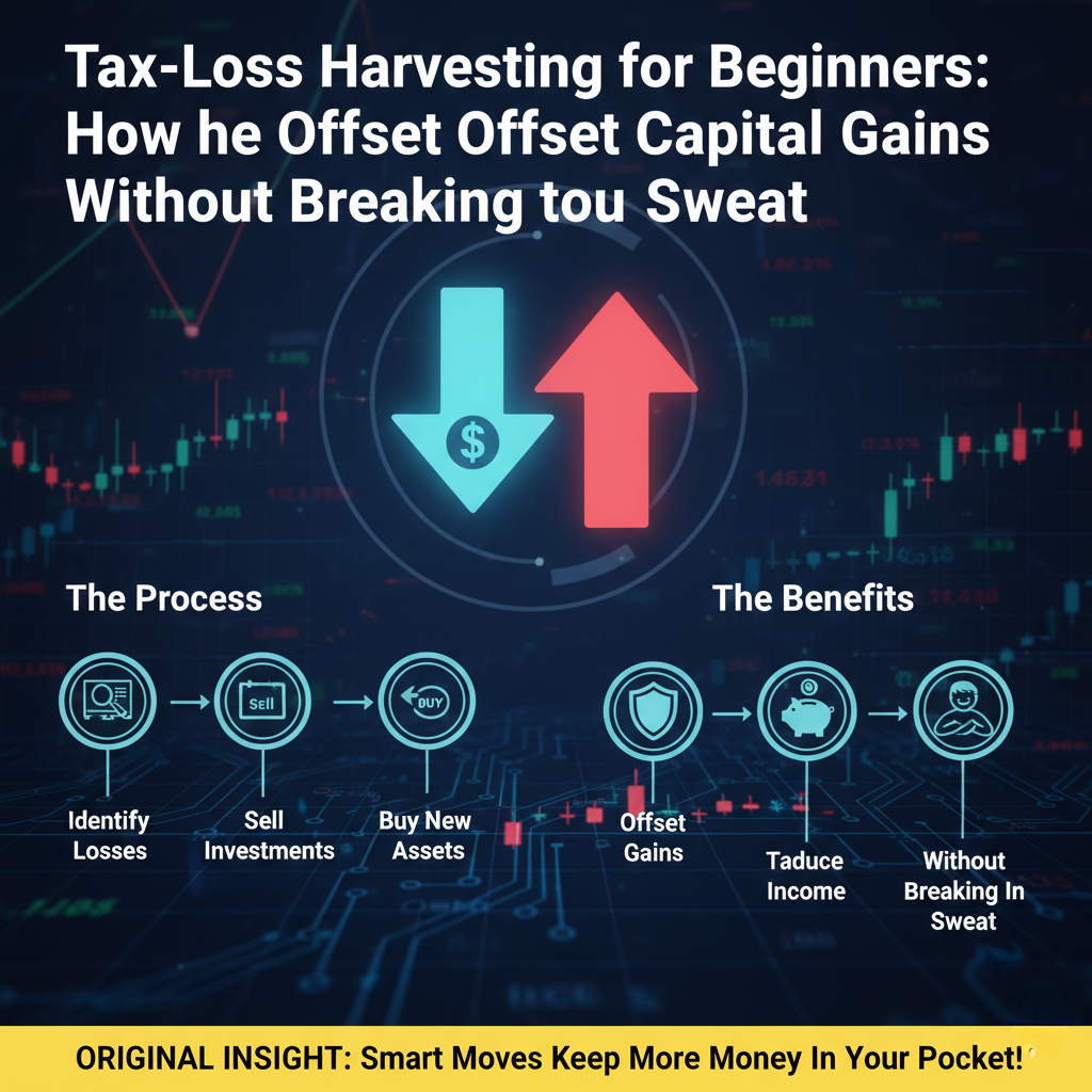 Tax-Loss Harvesting for Beginners: How to Offset Capital Gains Without Breaking a Sweat