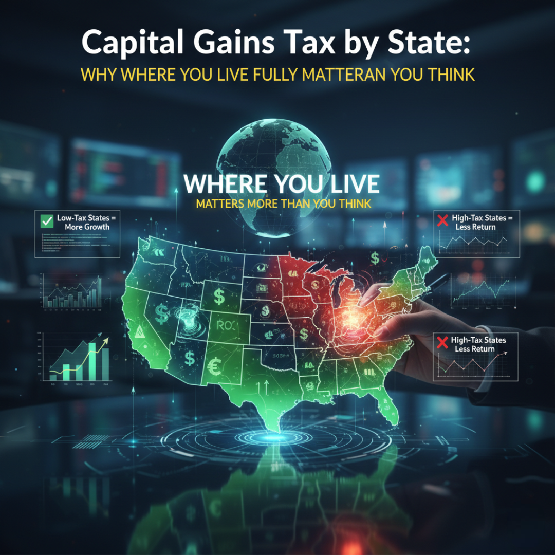 Capital Gains Tax by State: Why Where You Live Fully Matters More Than You Think