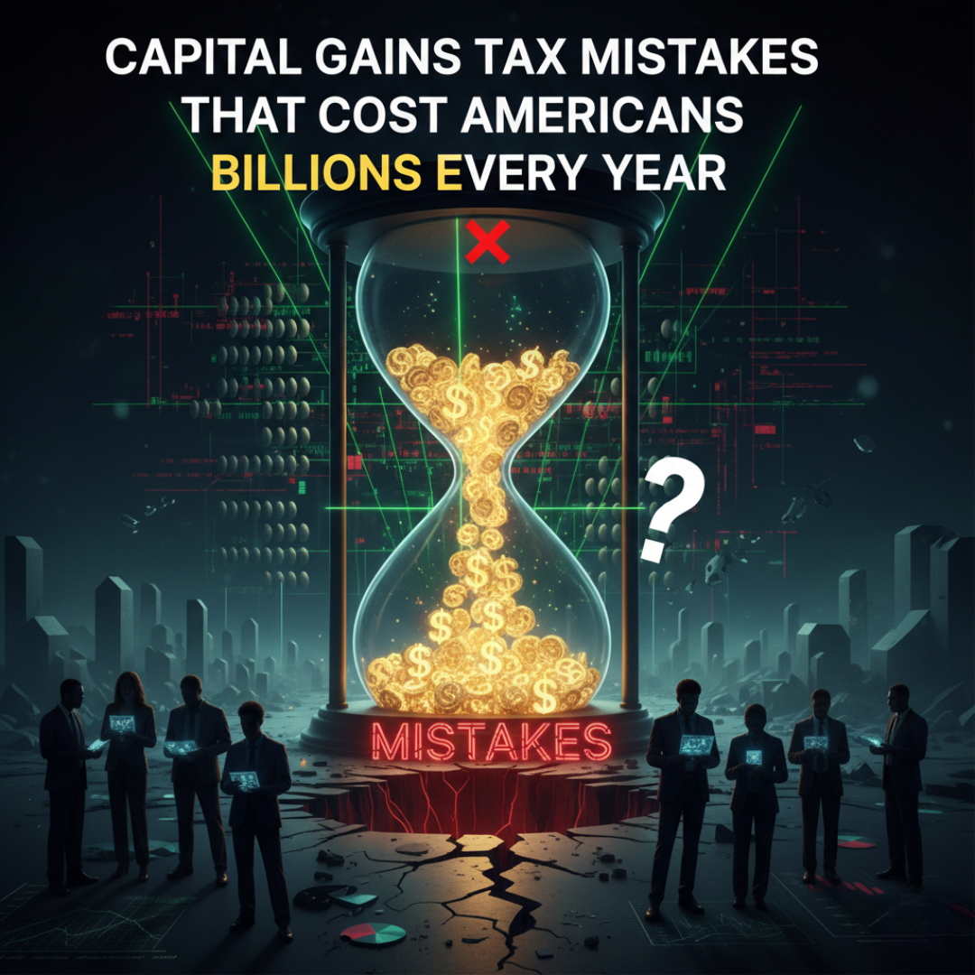 Capital Gains Tax Mistakes That Cost Americans Billions Every Year