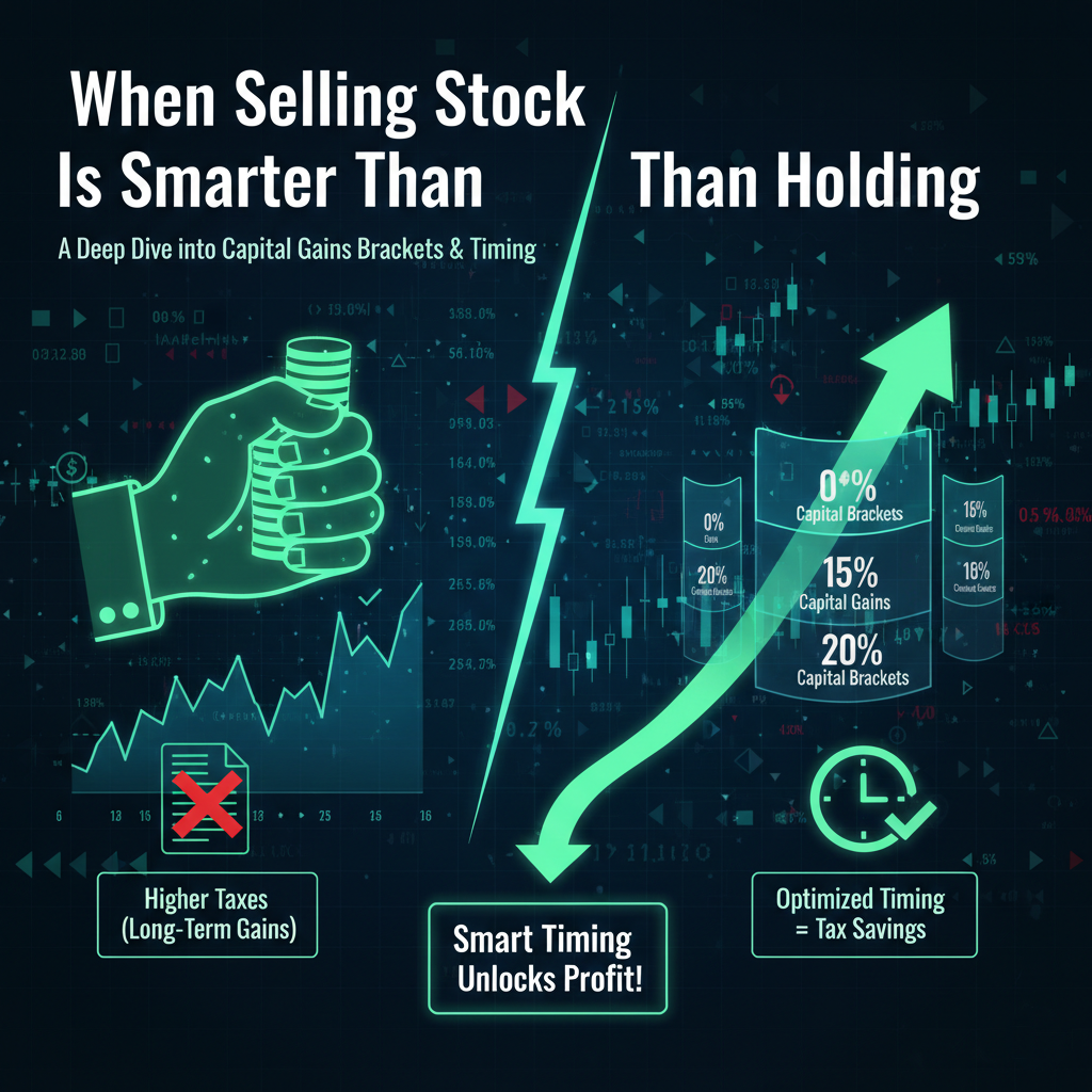 When Selling Stock Is Smarter Than Holding: A Deep Dive into Capital Gains Brackets & Timing