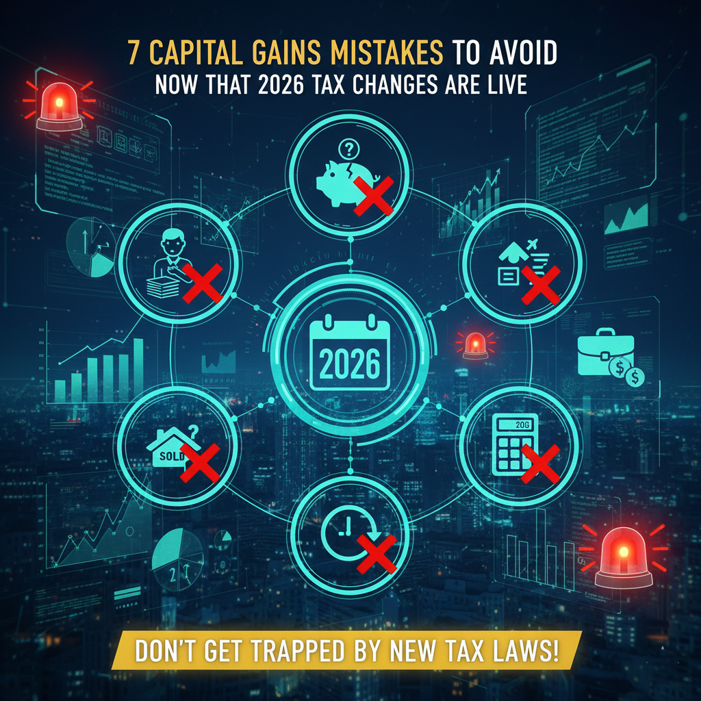 7 Capital Gains Mistakes to Avoid Now That 2026 Tax Changes Are Live