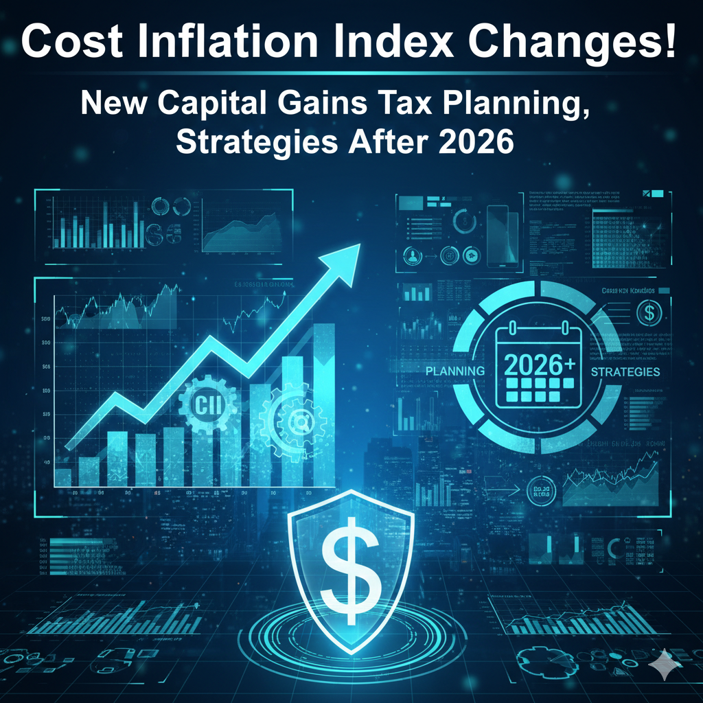Cost Inflation Index Changes! New Capital Gains Tax Planning, Strategies After 2026