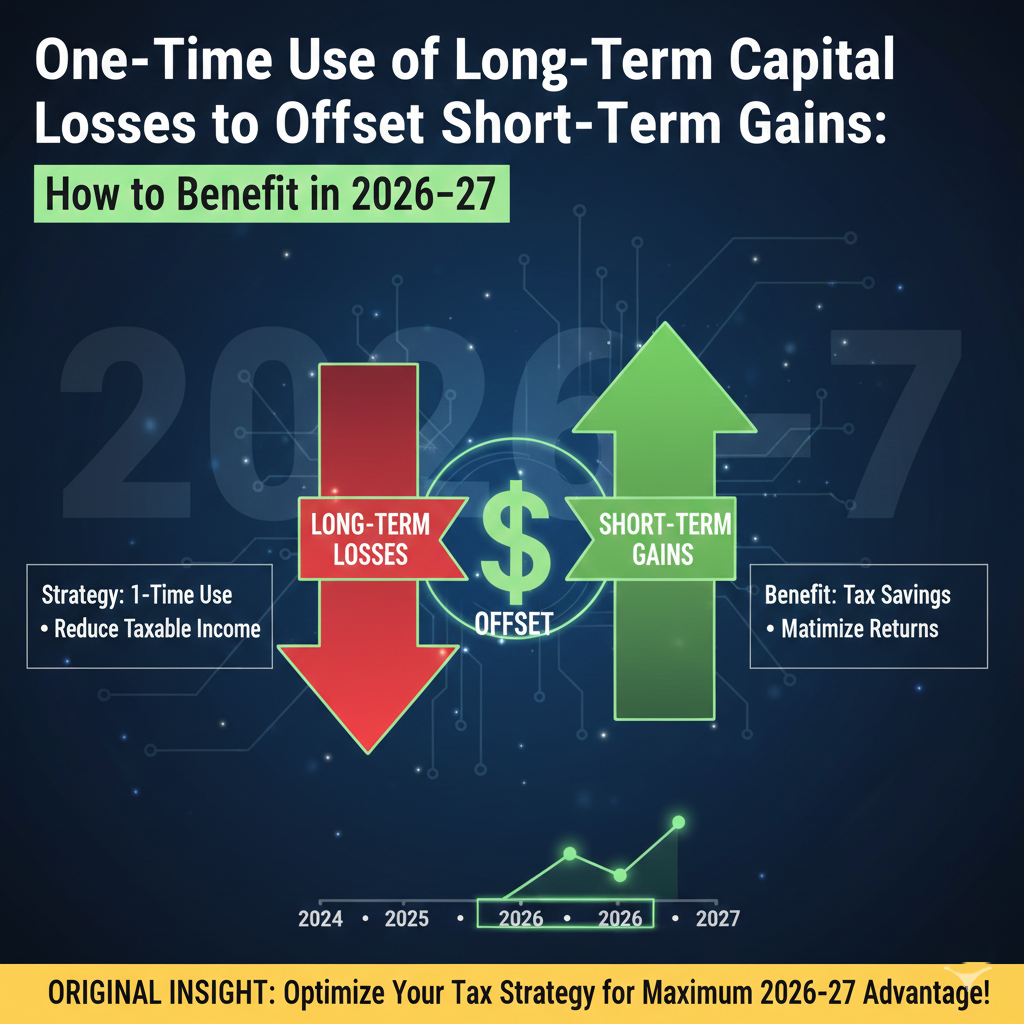 One‑Time Use of Long Term Capital Losses to Offset Short‑Term Gains: How to Benefit in 2026–27