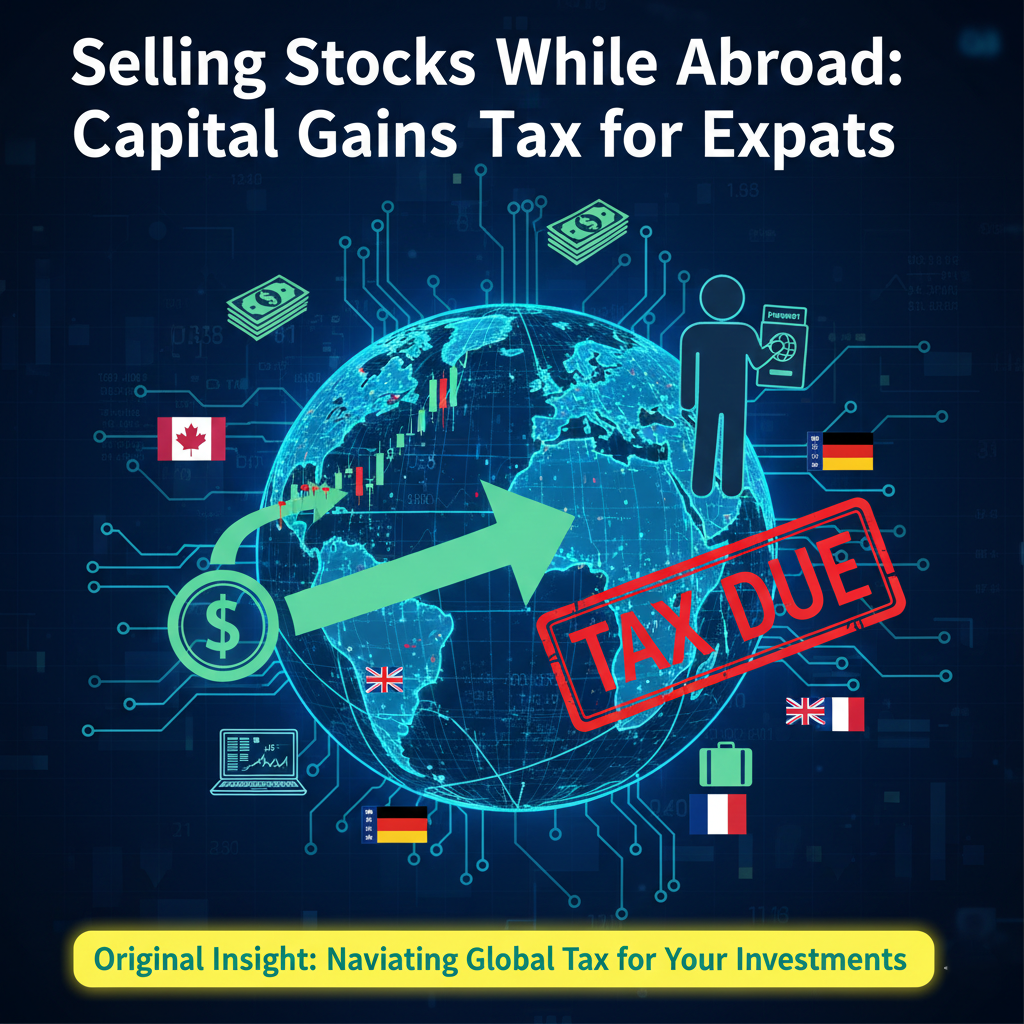 Selling Stocks While Abroad: Capital Gains Tax for Expats