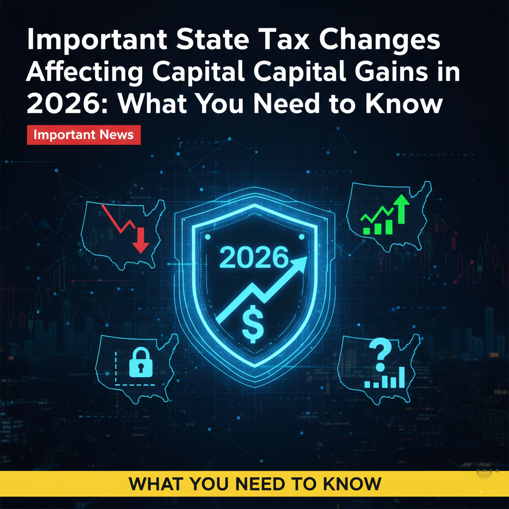 Important State Tax Changes Affecting Capital Gains in 2026: What You Need to Know